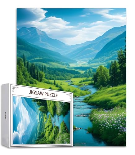Berg Puzzle 5000 Teile Wald Puzzle Erwachsene, Holzpuzzle Erwachsene, DIY Groß Puzzelmatten, Premium Quality Klassische Wooden Jigsaw, Holzpuzzle ab 14 Jahren für Jungen, Geschenke Mädche S-902 Berg Puzzle 5000 Teile Wald Puzzle Erwachsene, Holzpuzzle Erwachsene, DIY Groß Puzzelmatten, Premium Quality Klassische Wooden Jigsaw, Holzpuzzle ab 14 Jahren für Jungen, Geschenke Mädche S-902 von Saweefog