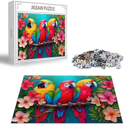 Blume Puzzle 3000 Teile Papagei Puzzle Erwachsene, Holzpuzzle Erwachsene, DIY Groß Puzzelmatten, Premium Quality Klassische Wooden Jigsaw, Holzpuzzle ab 14 Jahren für Jungen, Geschenke Mädche S-215 Blume Puzzle 3000 Teile Papagei Puzzle Erwachsene, Holzpuzzle Erwachsene, DIY Groß Puzzelmatten, Premium Quality Klassische Wooden Jigsaw, Holzpuzzle ab 14 Jahren für Jungen, Geschenke Mädche S-215 von Saweefog