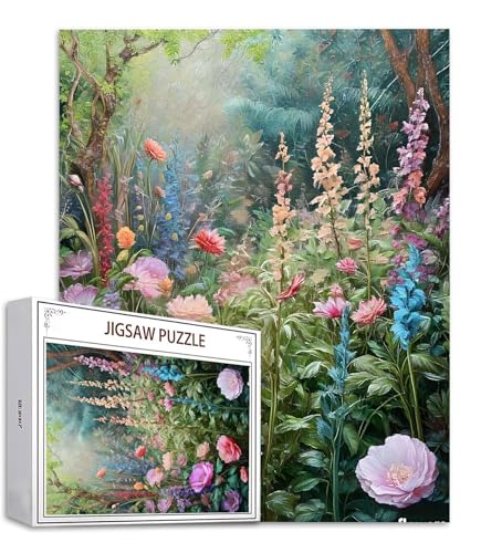 Blume Puzzle 500 Teile Wald Puzzle Erwachsene, Holzpuzzle Erwachsene, DIY Groß Puzzelmatten, Premium Quality Klassische Wooden Jigsaw, Holzpuzzle ab 14 Jahren für Jungen, Geschenke Mädche S-707 Blume Puzzle 500 Teile Wald Puzzle Erwachsene, Holzpuzzle Erwachsene, DIY Groß Puzzelmatten, Premium Quality Klassische Wooden Jigsaw, Holzpuzzle ab 14 Jahren für Jungen, Geschenke Mädche S-707 von Saweefog