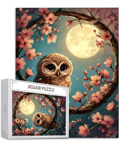 Blume Puzzle 5000 Teile Eule Puzzle Erwachsene, Holzpuzzle Erwachsene, DIY Groß Puzzelmatten, Premium Quality Klassische Wooden Jigsaw, Holzpuzzle ab 14 Jahren für Jungen, Geschenke Mädche S-698 Blume Puzzle 5000 Teile Eule Puzzle Erwachsene, Holzpuzzle Erwachsene, DIY Groß Puzzelmatten, Premium Quality Klassische Wooden Jigsaw, Holzpuzzle ab 14 Jahren für Jungen, Geschenke Mädche S-698 von Saweefog
