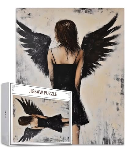 Engel Puzzle 300 Teile Frau Puzzle Erwachsene, Holzpuzzle Erwachsene, DIY Groß Puzzelmatten, Premium Quality Klassische Wooden Jigsaw, Holzpuzzle ab 14 Jahren für Jungen, Geschenke Mädche S-925 Engel Puzzle 300 Teile Frau Puzzle Erwachsene, Holzpuzzle Erwachsene, DIY Groß Puzzelmatten, Premium Quality Klassische Wooden Jigsaw, Holzpuzzle ab 14 Jahren für Jungen, Geschenke Mädche S-925 von Saweefog