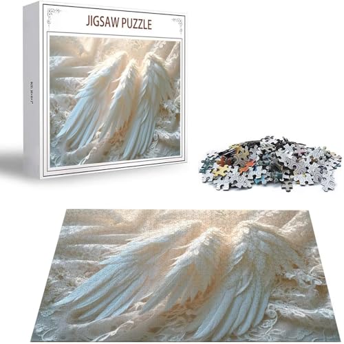 Engel Puzzle 5000 Teile Flügel Puzzle Erwachsene, Holzpuzzle Erwachsene, DIY Groß Puzzelmatten, Premium Quality Klassische Wooden Jigsaw, Holzpuzzle ab 14 Jahren für Jungen, Geschenke Mädche S-429 Engel Puzzle 5000 Teile Flügel Puzzle Erwachsene, Holzpuzzle Erwachsene, DIY Groß Puzzelmatten, Premium Quality Klassische Wooden Jigsaw, Holzpuzzle ab 14 Jahren für Jungen, Geschenke Mädche S-429 von Saweefog