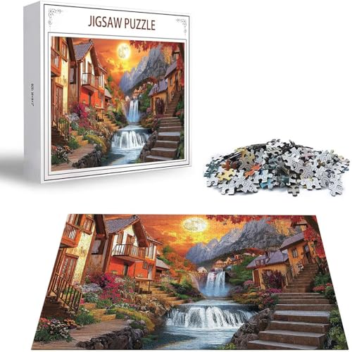 Fallen Puzzle 3000 Teile Kabine Puzzle Erwachsene, Holzpuzzle Erwachsene, DIY Groß Puzzelmatten, Premium Quality Klassische Wooden Jigsaw, Holzpuzzle ab 14 Jahren für Jungen, Geschenke Mädche S-365 Fallen Puzzle 3000 Teile Kabine Puzzle Erwachsene, Holzpuzzle Erwachsene, DIY Groß Puzzelmatten, Premium Quality Klassische Wooden Jigsaw, Holzpuzzle ab 14 Jahren für Jungen, Geschenke Mädche S-365 von Saweefog