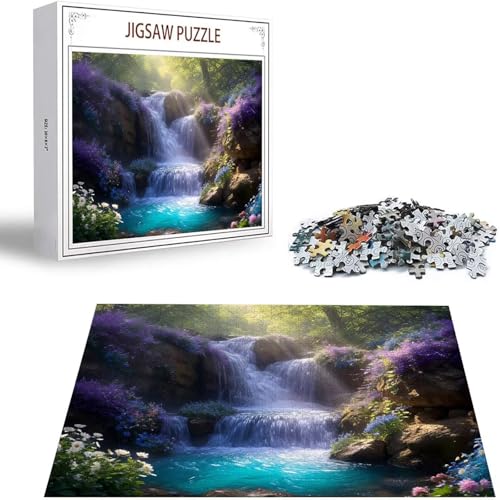 Fallen Puzzle 500 Teile Landschaft Puzzle Erwachsene, Holzpuzzle Erwachsene, DIY Groß Puzzelmatten, Premium Quality Klassische Wooden Jigsaw, Holzpuzzle ab 14 Jahren für Jungen, Geschenke Mädche S-358 Fallen Puzzle 500 Teile Landschaft Puzzle Erwachsene, Holzpuzzle Erwachsene, DIY Groß Puzzelmatten, Premium Quality Klassische Wooden Jigsaw, Holzpuzzle ab 14 Jahren für Jungen, Geschenke Mädche S-358 von Saweefog