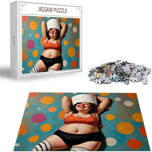 Farbe Puzzle 500 Teile Dicke Frau Puzzle Erwachsene, Holzpuzzle Erwachsene, DIY Groß Puzzelmatten, Premium Quality Klassische Wooden Jigsaw, Holzpuzzle ab 14 Jahren für Jungen, Geschenke Mädche S-29 Farbe Puzzle 500 Teile Dicke Frau Puzzle Erwachsene, Holzpuzzle Erwachsene, DIY Groß Puzzelmatten, Premium Quality Klassische Wooden Jigsaw, Holzpuzzle ab 14 Jahren für Jungen, Geschenke Mädche S-29 von Saweefog