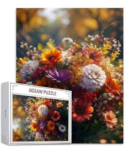 Farbe Puzzle 500 Teile Strauß Puzzle Erwachsene, Holzpuzzle Erwachsene, DIY Groß Puzzelmatten, Premium Quality Klassische Wooden Jigsaw, Holzpuzzle ab 14 Jahren für Jungen, Geschenke Mädche S-513 Farbe Puzzle 500 Teile Strauß Puzzle Erwachsene, Holzpuzzle Erwachsene, DIY Groß Puzzelmatten, Premium Quality Klassische Wooden Jigsaw, Holzpuzzle ab 14 Jahren für Jungen, Geschenke Mädche S-513 von Saweefog