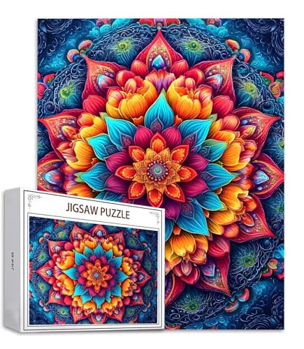 Farbe Puzzle 5000 Teile Mandala Puzzle Erwachsene, Holzpuzzle Erwachsene, DIY Groß Puzzelmatten, Premium Quality Klassische Wooden Jigsaw, Holzpuzzle ab 14 Jahren für Jungen, Geschenke Mädche S-516 Farbe Puzzle 5000 Teile Mandala Puzzle Erwachsene, Holzpuzzle Erwachsene, DIY Groß Puzzelmatten, Premium Quality Klassische Wooden Jigsaw, Holzpuzzle ab 14 Jahren für Jungen, Geschenke Mädche S-516 von Saweefog