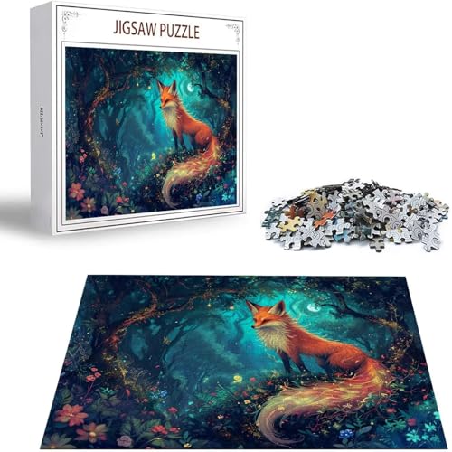 Fuchs Puzzle 300 Teile Tier Puzzle Erwachsene, Holzpuzzle Erwachsene, DIY Groß Puzzelmatten, Premium Quality Klassische Wooden Jigsaw, Holzpuzzle ab 14 Jahren für Jungen, Geschenke Mädche S-272 Fuchs Puzzle 300 Teile Tier Puzzle Erwachsene, Holzpuzzle Erwachsene, DIY Groß Puzzelmatten, Premium Quality Klassische Wooden Jigsaw, Holzpuzzle ab 14 Jahren für Jungen, Geschenke Mädche S-272 von Saweefog