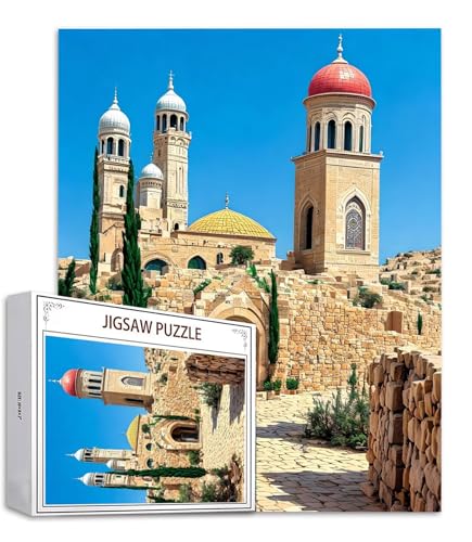 Islam Puzzle 500 Teile Kirche Puzzle Erwachsene, Holzpuzzle Erwachsene, DIY Groß Puzzelmatten, Premium Quality Klassische Wooden Jigsaw, Holzpuzzle ab 14 Jahren für Jungen, Geschenke Mädche S-961 Islam Puzzle 500 Teile Kirche Puzzle Erwachsene, Holzpuzzle Erwachsene, DIY Groß Puzzelmatten, Premium Quality Klassische Wooden Jigsaw, Holzpuzzle ab 14 Jahren für Jungen, Geschenke Mädche S-961 von Saweefog