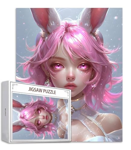 Karikatur Puzzle 5000 Teile Mädchen Puzzle Erwachsene, Holzpuzzle Erwachsene, DIY Groß Puzzelmatten, Premium Klassische Wooden Jigsaw, Holzpuzzle ab 14 Jahren für Jungen, Geschenke Mädche S-565 von Saweefog