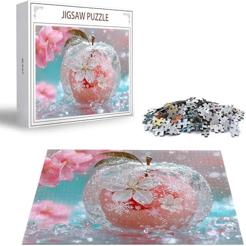 Kristall Puzzle 500 Teile Apfel Puzzle Erwachsene, Holzpuzzle Erwachsene, DIY Groß Puzzelmatten, Premium Quality Klassische Wooden Jigsaw, Holzpuzzle ab 14 Jahren für Jungen, Geschenke Mädche S-424 Kristall Puzzle 500 Teile Apfel Puzzle Erwachsene, Holzpuzzle Erwachsene, DIY Groß Puzzelmatten, Premium Quality Klassische Wooden Jigsaw, Holzpuzzle ab 14 Jahren für Jungen, Geschenke Mädche S-424 von Saweefog