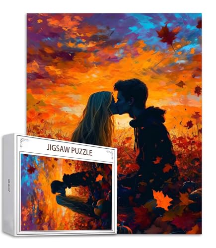Paar Puzzle 300 Teile Szene Puzzle Erwachsene, Holzpuzzle Erwachsene, DIY Groß Puzzelmatten, Premium Quality Klassische Wooden Jigsaw, Holzpuzzle ab 14 Jahren für Jungen, Geschenke Mädche S-874 Paar Puzzle 300 Teile Szene Puzzle Erwachsene, Holzpuzzle Erwachsene, DIY Groß Puzzelmatten, Premium Quality Klassische Wooden Jigsaw, Holzpuzzle ab 14 Jahren für Jungen, Geschenke Mädche S-874 von Saweefog