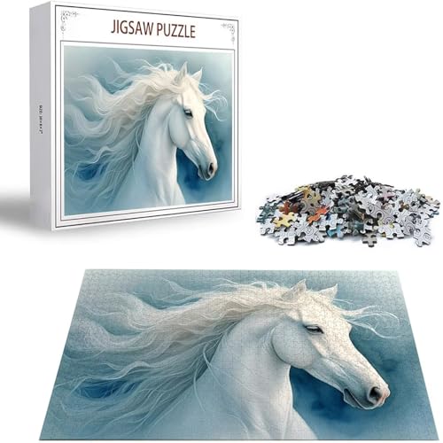 Pferd Puzzle 300 Teile Tier Puzzle Erwachsene, Holzpuzzle Erwachsene, DIY Groß Puzzelmatten, Premium Quality Klassische Wooden Jigsaw, Holzpuzzle ab 14 Jahren für Jungen, Geschenke Mädche S-289 Pferd Puzzle 300 Teile Tier Puzzle Erwachsene, Holzpuzzle Erwachsene, DIY Groß Puzzelmatten, Premium Quality Klassische Wooden Jigsaw, Holzpuzzle ab 14 Jahren für Jungen, Geschenke Mädche S-289 von Saweefog
