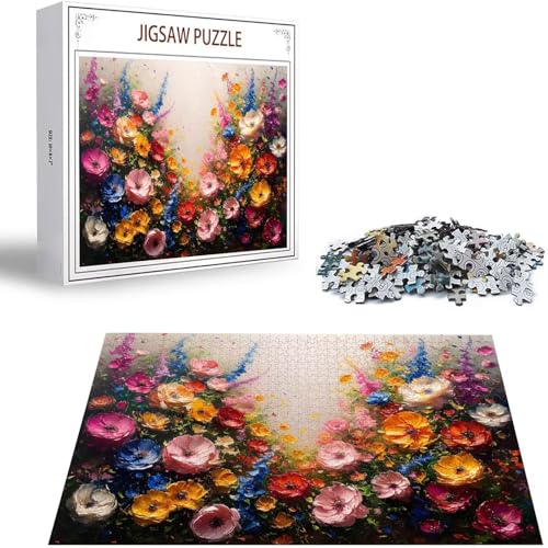 Puzzle 1000 Teile Abstrakt Puzzle Erwachsene, Holzpuzzle Erwachsene Puzzelmatten, Mehrfarbig Holzpuzzle, Klassische Puzzles Blume Wooden Jigsaw, Geschicklichkeitsspiel für die Ganze Familie S-43 Puzzle 1000 Teile Abstrakt Puzzle Erwachsene, Holzpuzzle Erwachsene Puzzelmatten, Mehrfarbig Holzpuzzle, Klassische Puzzles Blume Wooden Jigsaw, Geschicklichkeitsspiel für die Ganze Familie S-43 von Saweefog