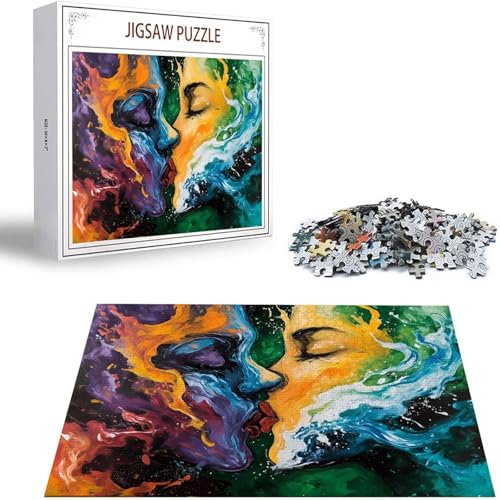 Puzzle 1000 Teile Abstrakt Puzzle Erwachsene, Holzpuzzle Erwachsene Puzzelmatten, Mehrfarbig Holzpuzzle, Klassische Puzzles Frau Wooden Jigsaw, Geschicklichkeitsspiel für die Ganze Familie S-51 Puzzle 1000 Teile Abstrakt Puzzle Erwachsene, Holzpuzzle Erwachsene Puzzelmatten, Mehrfarbig Holzpuzzle, Klassische Puzzles Frau Wooden Jigsaw, Geschicklichkeitsspiel für die Ganze Familie S-51 von Saweefog