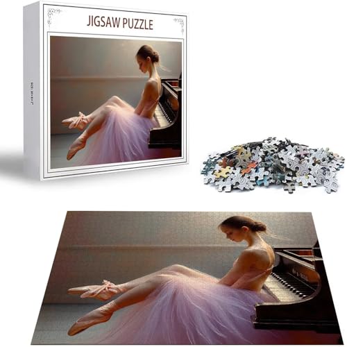Puzzle 1000 Teile Balletttänzerin Puzzle Erwachsene, Holzpuzzle Erwachsene Puzzelmatten, Mehrfarbig Holzpuzzle, Klassische Puzzles Frau Wooden Jigsaw, Geschicklichkeitsspiel für die Ganze Familie S-5 Puzzle 1000 Teile Balletttänzerin Puzzle Erwachsene, Holzpuzzle Erwachsene Puzzelmatten, Mehrfarbig Holzpuzzle, Klassische Puzzles Frau Wooden Jigsaw, Geschicklichkeitsspiel für die Ganze Familie S-5 von Saweefog