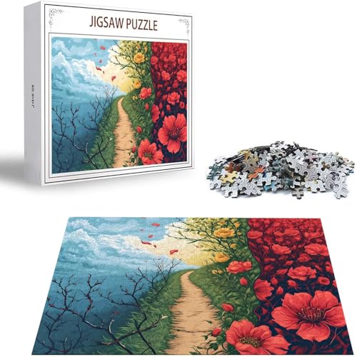Puzzle 1000 Teile Blume Puzzle Erwachsene, Holzpuzzle Erwachsene Puzzelmatten, Mehrfarbig Holzpuzzle, Klassische Puzzles Baum Wooden Jigsaw, Geschicklichkeitsspiel für die Ganze Familie, Dekor S-209 Puzzle 1000 Teile Blume Puzzle Erwachsene, Holzpuzzle Erwachsene Puzzelmatten, Mehrfarbig Holzpuzzle, Klassische Puzzles Baum Wooden Jigsaw, Geschicklichkeitsspiel für die Ganze Familie, Dekor S-209 von Saweefog