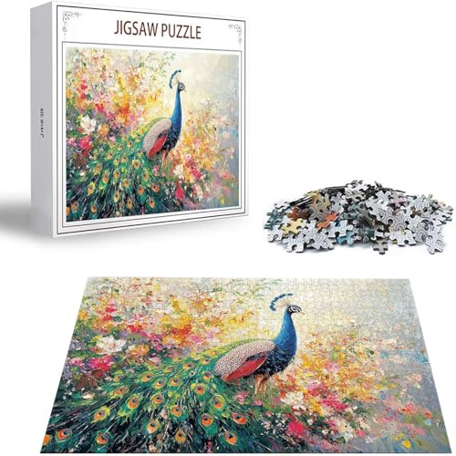 Puzzle 1000 Teile Farbe Puzzle Erwachsene, Holzpuzzle Erwachsene Puzzelmatten, Mehrfarbig Holzpuzzle, Klassische Puzzles Pfau Wooden Jigsaw, Geschicklichkeitsspiel für die Ganze Familie, Geschenk S-34 Puzzle 1000 Teile Farbe Puzzle Erwachsene, Holzpuzzle Erwachsene Puzzelmatten, Mehrfarbig Holzpuzzle, Klassische Puzzles Pfau Wooden Jigsaw, Geschicklichkeitsspiel für die Ganze Familie, Geschenk S-34 von Saweefog