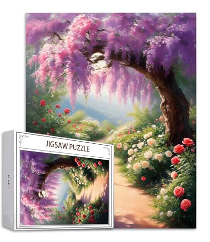 Puzzle 1000 Teile Garten Puzzle Erwachsene, Holzpuzzle Erwachsene Puzzelmatten, Mehrfarbig Holzpuzzle, Klassische Puzzles Blume Wooden Jigsaw, Geschicklichkeitsspiel für die Ganze Familie S-629 Puzzle 1000 Teile Garten Puzzle Erwachsene, Holzpuzzle Erwachsene Puzzelmatten, Mehrfarbig Holzpuzzle, Klassische Puzzles Blume Wooden Jigsaw, Geschicklichkeitsspiel für die Ganze Familie S-629 von Saweefog