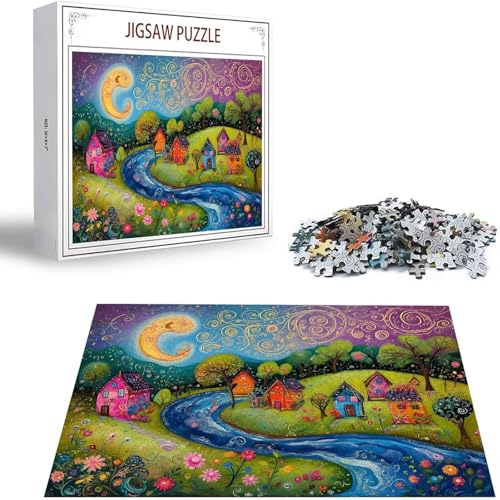 Puzzle 1000 Teile Landschaft Puzzle Erwachsene, Holzpuzzle Erwachsene Puzzelmatten, Mehrfarbig Holzpuzzle, Klassische Puzzles Kabine Wooden Jigsaw, Geschicklichkeitsspiel für die Ganze Familie S-130 Puzzle 1000 Teile Landschaft Puzzle Erwachsene, Holzpuzzle Erwachsene Puzzelmatten, Mehrfarbig Holzpuzzle, Klassische Puzzles Kabine Wooden Jigsaw, Geschicklichkeitsspiel für die Ganze Familie S-130 von Saweefog