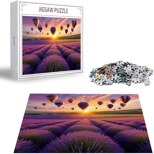 Puzzle 1000 Teile Lavendel Puzzle Erwachsene, Holzpuzzle Erwachsene Puzzelmatten, Mehrfarbig Holzpuzzle, Klassische Puzzles Landschaft Wooden Jigsaw, Geschicklichkeitsspiel für die Ganze Familie S-461 Puzzle 1000 Teile Lavendel Puzzle Erwachsene, Holzpuzzle Erwachsene Puzzelmatten, Mehrfarbig Holzpuzzle, Klassische Puzzles Landschaft Wooden Jigsaw, Geschicklichkeitsspiel für die Ganze Familie S-461 von Saweefog