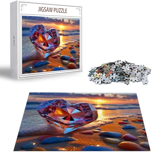 Puzzle 1000 Teile Liebe Puzzle Erwachsene, Holzpuzzle Erwachsene Puzzelmatten, Mehrfarbig Holzpuzzle, Klassische Puzzles Strand Wooden Jigsaw, Geschicklichkeitsspiel für die Ganze Familie, Dekor S-2 Puzzle 1000 Teile Liebe Puzzle Erwachsene, Holzpuzzle Erwachsene Puzzelmatten, Mehrfarbig Holzpuzzle, Klassische Puzzles Strand Wooden Jigsaw, Geschicklichkeitsspiel für die Ganze Familie, Dekor S-2 von Saweefog
