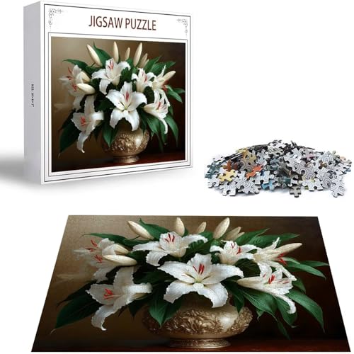 Puzzle 1000 Teile Lilie Puzzle Erwachsene, Holzpuzzle Erwachsene Puzzelmatten, Mehrfarbig Holzpuzzle, Klassische Puzzles Blume Wooden Jigsaw, Geschicklichkeitsspiel für die Ganze Familie, Geschenk S-9 Puzzle 1000 Teile Lilie Puzzle Erwachsene, Holzpuzzle Erwachsene Puzzelmatten, Mehrfarbig Holzpuzzle, Klassische Puzzles Blume Wooden Jigsaw, Geschicklichkeitsspiel für die Ganze Familie, Geschenk S-9 von Saweefog