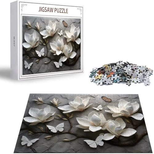 Puzzle 1000 Teile Retro Puzzle Erwachsene, Holzpuzzle Erwachsene Puzzelmatten, Mehrfarbig Holzpuzzle, Klassische Puzzles Magnolie Wooden Jigsaw, Geschicklichkeitsspiel für die Ganze Familie S-141 Puzzle 1000 Teile Retro Puzzle Erwachsene, Holzpuzzle Erwachsene Puzzelmatten, Mehrfarbig Holzpuzzle, Klassische Puzzles Magnolie Wooden Jigsaw, Geschicklichkeitsspiel für die Ganze Familie S-141 von Saweefog