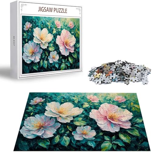 Puzzle 1000 Teile Rosa Puzzle Erwachsene, Holzpuzzle Erwachsene Puzzelmatten, Mehrfarbig Holzpuzzle, Klassische Puzzles Blumen Wooden Jigsaw, Geschicklichkeitsspiel für die Ganze Familie S-124 Puzzle 1000 Teile Rosa Puzzle Erwachsene, Holzpuzzle Erwachsene Puzzelmatten, Mehrfarbig Holzpuzzle, Klassische Puzzles Blumen Wooden Jigsaw, Geschicklichkeitsspiel für die Ganze Familie S-124 von Saweefog