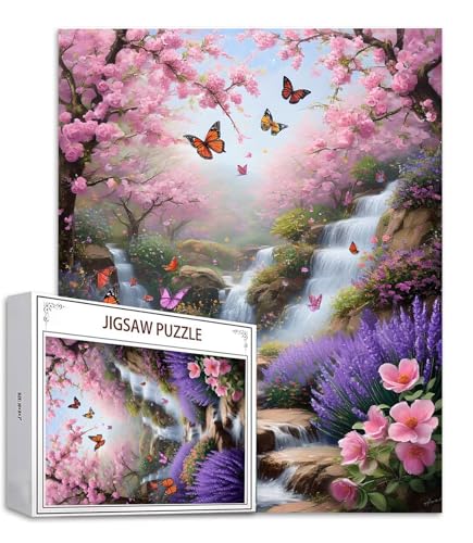 Puzzle 1000 Teile Schmetterling Puzzle Erwachsene, Holzpuzzle Erwachsene Puzzelmatten, Mehrfarbig Holzpuzzle, Klassische Puzzles Blume Wooden Jigsaw, Geschicklichkeitsspiel für die Ganze Familie S-661 Puzzle 1000 Teile Schmetterling Puzzle Erwachsene, Holzpuzzle Erwachsene Puzzelmatten, Mehrfarbig Holzpuzzle, Klassische Puzzles Blume Wooden Jigsaw, Geschicklichkeitsspiel für die Ganze Familie S-661 von Saweefog