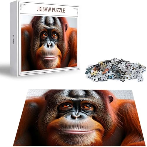Puzzle 1000 Teile Tier Puzzle Erwachsene, Holzpuzzle Erwachsene Puzzelmatten, Mehrfarbig Holzpuzzle, Klassische Puzzles AFFE Wooden Jigsaw, Geschicklichkeitsspiel für die Ganze Familie, Geschenk S-85 Puzzle 1000 Teile Tier Puzzle Erwachsene, Holzpuzzle Erwachsene Puzzelmatten, Mehrfarbig Holzpuzzle, Klassische Puzzles AFFE Wooden Jigsaw, Geschicklichkeitsspiel für die Ganze Familie, Geschenk S-85 von Saweefog