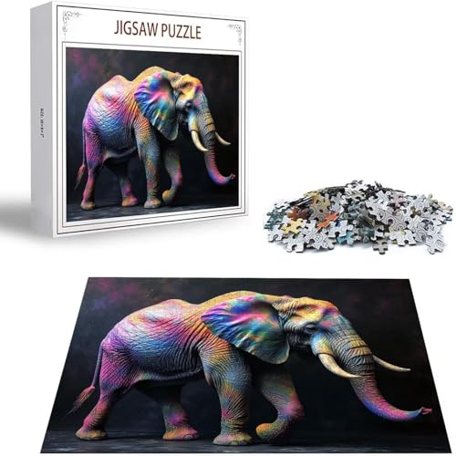 Puzzle 1000 Teile Tier Puzzle Erwachsene, Holzpuzzle Erwachsene Puzzelmatten, Mehrfarbig Holzpuzzle, Klassische Puzzles Elefant Wooden Jigsaw, Geschicklichkeitsspiel für die Ganze Familie S-74 Puzzle 1000 Teile Tier Puzzle Erwachsene, Holzpuzzle Erwachsene Puzzelmatten, Mehrfarbig Holzpuzzle, Klassische Puzzles Elefant Wooden Jigsaw, Geschicklichkeitsspiel für die Ganze Familie S-74 von Saweefog