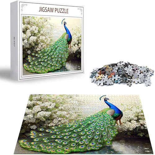 Puzzle 1000 Teile Tier Puzzle Erwachsene, Holzpuzzle Erwachsene Puzzelmatten, Mehrfarbig Holzpuzzle, Klassische Puzzles Pfau Wooden Jigsaw, Geschicklichkeitsspiel für die Ganze Familie, Geschenk S-89 Puzzle 1000 Teile Tier Puzzle Erwachsene, Holzpuzzle Erwachsene Puzzelmatten, Mehrfarbig Holzpuzzle, Klassische Puzzles Pfau Wooden Jigsaw, Geschicklichkeitsspiel für die Ganze Familie, Geschenk S-89 von Saweefog