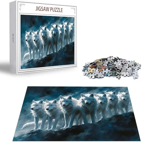 Puzzle 1000 Teile Tier Puzzle Erwachsene, Holzpuzzle Erwachsene Puzzelmatten, Mehrfarbig Holzpuzzle, Klassische Puzzles Wolf Wooden Jigsaw, Geschicklichkeitsspiel für die Ganze Familie, Geschenk S-90 Puzzle 1000 Teile Tier Puzzle Erwachsene, Holzpuzzle Erwachsene Puzzelmatten, Mehrfarbig Holzpuzzle, Klassische Puzzles Wolf Wooden Jigsaw, Geschicklichkeitsspiel für die Ganze Familie, Geschenk S-90 von Saweefog