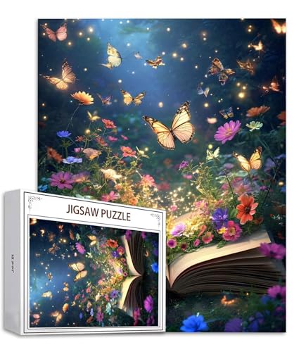 Puzzle 1000 Teile Traum Puzzle Erwachsene, Holzpuzzle Erwachsene Puzzelmatten, Mehrfarbig Holzpuzzle, Klassische Puzzles Schmetterling Wooden Jigsaw, Geschicklichkeitsspiel für die Ganze Familie S-819 Puzzle 1000 Teile Traum Puzzle Erwachsene, Holzpuzzle Erwachsene Puzzelmatten, Mehrfarbig Holzpuzzle, Klassische Puzzles Schmetterling Wooden Jigsaw, Geschicklichkeitsspiel für die Ganze Familie S-819 von Saweefog