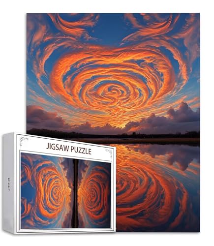 Puzzle 1000 Teile Wolke Puzzle Erwachsene, Holzpuzzle Erwachsene Puzzelmatten, Mehrfarbig Holzpuzzle, Klassische Puzzles Landschaft Wooden Jigsaw, Geschicklichkeitsspiel für die Ganze Familie S-995 Puzzle 1000 Teile Wolke Puzzle Erwachsene, Holzpuzzle Erwachsene Puzzelmatten, Mehrfarbig Holzpuzzle, Klassische Puzzles Landschaft Wooden Jigsaw, Geschicklichkeitsspiel für die Ganze Familie S-995 von Saweefog