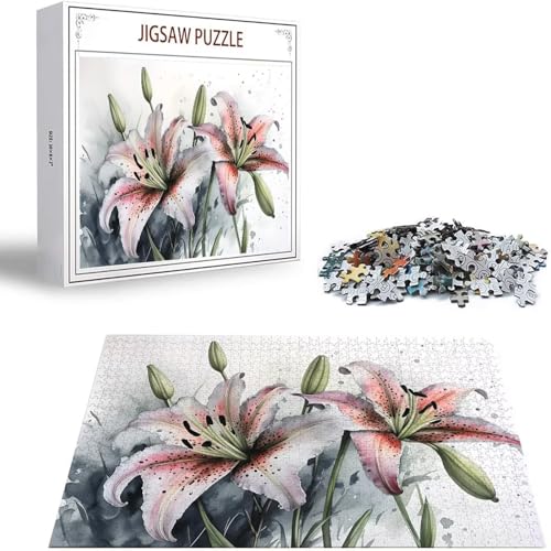 Puzzle 200 Teile Blume Puzzle Erwachsene, Holzpuzzle Erwachsene Puzzelmatten, Mehrfarbig Holzpuzzle, Klassische Puzzles Lilie Wooden Jigsaw, Geschicklichkeitsspiel für die Ganze Familie, Dekor S-180 Puzzle 200 Teile Blume Puzzle Erwachsene, Holzpuzzle Erwachsene Puzzelmatten, Mehrfarbig Holzpuzzle, Klassische Puzzles Lilie Wooden Jigsaw, Geschicklichkeitsspiel für die Ganze Familie, Dekor S-180 von Saweefog