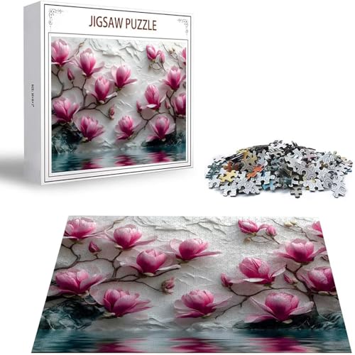 Puzzle 200 Teile Blume Puzzle Erwachsene, Holzpuzzle Erwachsene Puzzelmatten, Mehrfarbig Holzpuzzle, Klassische Puzzles Magnolie Wooden Jigsaw, Geschicklichkeitsspiel für die Ganze Familie S-216 Puzzle 200 Teile Blume Puzzle Erwachsene, Holzpuzzle Erwachsene Puzzelmatten, Mehrfarbig Holzpuzzle, Klassische Puzzles Magnolie Wooden Jigsaw, Geschicklichkeitsspiel für die Ganze Familie S-216 von Saweefog