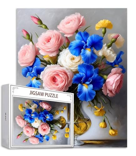 Puzzle 200 Teile Blume Puzzle Erwachsene, Holzpuzzle Erwachsene Puzzelmatten, Mehrfarbig Holzpuzzle, Klassische Puzzles Rose Wooden Jigsaw, Geschicklichkeitsspiel für die Ganze Familie, Geschenk S-699 Puzzle 200 Teile Blume Puzzle Erwachsene, Holzpuzzle Erwachsene Puzzelmatten, Mehrfarbig Holzpuzzle, Klassische Puzzles Rose Wooden Jigsaw, Geschicklichkeitsspiel für die Ganze Familie, Geschenk S-699 von Saweefog