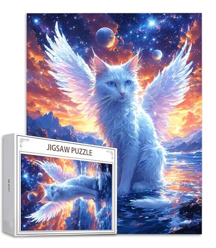 Puzzle 200 Teile Engel Puzzle Erwachsene, Holzpuzzle Erwachsene Puzzelmatten, Mehrfarbig Holzpuzzle, Klassische Puzzles Katze Wooden Jigsaw, Geschicklichkeitsspiel für die Ganze Familie, Dekor S-921 Puzzle 200 Teile Engel Puzzle Erwachsene, Holzpuzzle Erwachsene Puzzelmatten, Mehrfarbig Holzpuzzle, Klassische Puzzles Katze Wooden Jigsaw, Geschicklichkeitsspiel für die Ganze Familie, Dekor S-921 von Saweefog