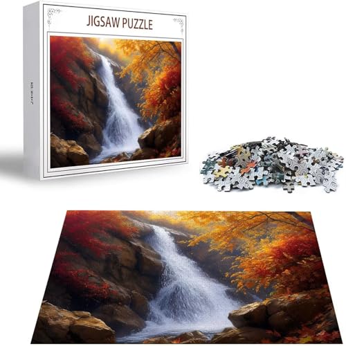 Puzzle 200 Teile Fallen Puzzle Erwachsene, Holzpuzzle Erwachsene Puzzelmatten, Mehrfarbig Holzpuzzle, Klassische Puzzles Wald Wooden Jigsaw, Geschicklichkeitsspiel für die Ganze Familie, Dekor S-362 Puzzle 200 Teile Fallen Puzzle Erwachsene, Holzpuzzle Erwachsene Puzzelmatten, Mehrfarbig Holzpuzzle, Klassische Puzzles Wald Wooden Jigsaw, Geschicklichkeitsspiel für die Ganze Familie, Dekor S-362 von Saweefog