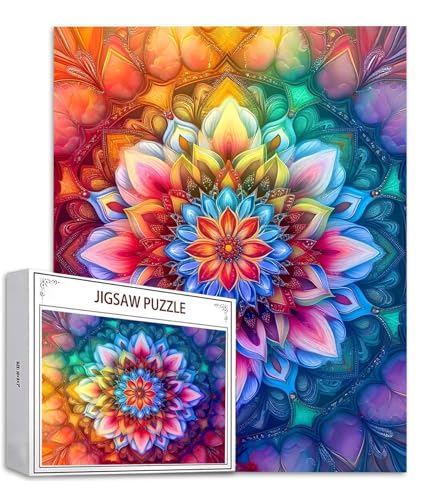 Puzzle 200 Teile Farbe Puzzle Erwachsene, Holzpuzzle Erwachsene Puzzelmatten, Mehrfarbig Holzpuzzle, Klassische Puzzles Mandala Wooden Jigsaw, Geschicklichkeitsspiel für die Ganze Familie S-515 Puzzle 200 Teile Farbe Puzzle Erwachsene, Holzpuzzle Erwachsene Puzzelmatten, Mehrfarbig Holzpuzzle, Klassische Puzzles Mandala Wooden Jigsaw, Geschicklichkeitsspiel für die Ganze Familie S-515 von Saweefog