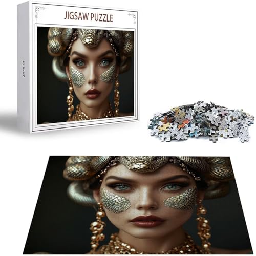 Puzzle 200 Teile Frau Puzzle Erwachsene, Holzpuzzle Erwachsene Puzzelmatten, Mehrfarbig Holzpuzzle, Klassische Puzzles Schlange Wooden Jigsaw, Geschicklichkeitsspiel für die Ganze Familie S-350 Puzzle 200 Teile Frau Puzzle Erwachsene, Holzpuzzle Erwachsene Puzzelmatten, Mehrfarbig Holzpuzzle, Klassische Puzzles Schlange Wooden Jigsaw, Geschicklichkeitsspiel für die Ganze Familie S-350 von Saweefog