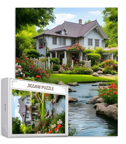 Puzzle 200 Teile Garten Puzzle Erwachsene, Holzpuzzle Erwachsene Puzzelmatten, Mehrfarbig Holzpuzzle, Klassische Puzzles Häuser Wooden Jigsaw, Geschicklichkeitsspiel für die Ganze Familie S-721 Puzzle 200 Teile Garten Puzzle Erwachsene, Holzpuzzle Erwachsene Puzzelmatten, Mehrfarbig Holzpuzzle, Klassische Puzzles Häuser Wooden Jigsaw, Geschicklichkeitsspiel für die Ganze Familie S-721 von Saweefog