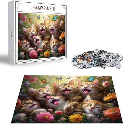 Puzzle 200 Teile Katze Puzzle Erwachsene, Holzpuzzle Erwachsene Puzzelmatten, Mehrfarbig Holzpuzzle, Klassische Puzzles Blume Wooden Jigsaw, Geschicklichkeitsspiel für die Ganze Familie, Dekor S-297 Puzzle 200 Teile Katze Puzzle Erwachsene, Holzpuzzle Erwachsene Puzzelmatten, Mehrfarbig Holzpuzzle, Klassische Puzzles Blume Wooden Jigsaw, Geschicklichkeitsspiel für die Ganze Familie, Dekor S-297 von Saweefog