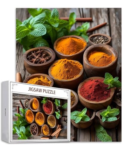 Puzzle 200 Teile Küche Puzzle Erwachsene, Holzpuzzle Erwachsene Puzzelmatten, Mehrfarbig Holzpuzzle, Klassische Puzzles Gewürze Wooden Jigsaw, Geschicklichkeitsspiel für die Ganze Familie S-552 Puzzle 200 Teile Küche Puzzle Erwachsene, Holzpuzzle Erwachsene Puzzelmatten, Mehrfarbig Holzpuzzle, Klassische Puzzles Gewürze Wooden Jigsaw, Geschicklichkeitsspiel für die Ganze Familie S-552 von Saweefog