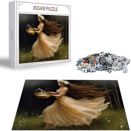 Puzzle 200 Teile Magie Puzzle Erwachsene, Holzpuzzle Erwachsene Puzzelmatten, Mehrfarbig Holzpuzzle, Klassische Puzzles Göttin Wooden Jigsaw, Geschicklichkeitsspiel für die Ganze Familie S-336 Puzzle 200 Teile Magie Puzzle Erwachsene, Holzpuzzle Erwachsene Puzzelmatten, Mehrfarbig Holzpuzzle, Klassische Puzzles Göttin Wooden Jigsaw, Geschicklichkeitsspiel für die Ganze Familie S-336 von Saweefog