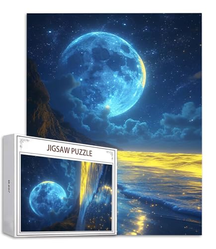 Puzzle 200 Teile Mond Puzzle Erwachsene, Holzpuzzle Erwachsene Puzzelmatten, Mehrfarbig Holzpuzzle, Klassische Puzzles Ozean Wooden Jigsaw, Geschicklichkeitsspiel für die Ganze Familie, Geschenk S-975 Puzzle 200 Teile Mond Puzzle Erwachsene, Holzpuzzle Erwachsene Puzzelmatten, Mehrfarbig Holzpuzzle, Klassische Puzzles Ozean Wooden Jigsaw, Geschicklichkeitsspiel für die Ganze Familie, Geschenk S-975 von Saweefog