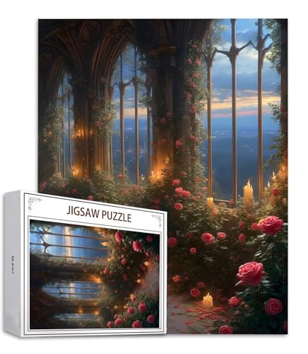 Puzzle 200 Teile Rose Puzzle Erwachsene, Holzpuzzle Erwachsene Puzzelmatten, Mehrfarbig Holzpuzzle, Klassische Puzzles Blumenzimmer Wooden Jigsaw, Geschicklichkeitsspiel für die Ganze Familie S-798 Puzzle 200 Teile Rose Puzzle Erwachsene, Holzpuzzle Erwachsene Puzzelmatten, Mehrfarbig Holzpuzzle, Klassische Puzzles Blumenzimmer Wooden Jigsaw, Geschicklichkeitsspiel für die Ganze Familie S-798 von Saweefog