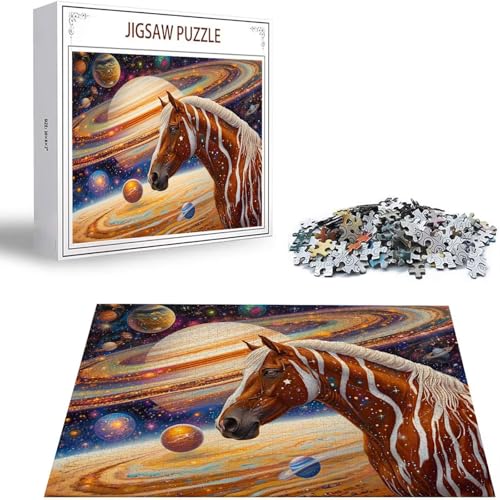 Puzzle 200 Teile Sternenhimmel Puzzle Erwachsene, Holzpuzzle Erwachsene Puzzelmatten, Mehrfarbig Holzpuzzle, Klassische Puzzles Pferd Wooden Jigsaw, Geschicklichkeitsspiel für die Ganze Familie S-453 Puzzle 200 Teile Sternenhimmel Puzzle Erwachsene, Holzpuzzle Erwachsene Puzzelmatten, Mehrfarbig Holzpuzzle, Klassische Puzzles Pferd Wooden Jigsaw, Geschicklichkeitsspiel für die Ganze Familie S-453 von Saweefog
